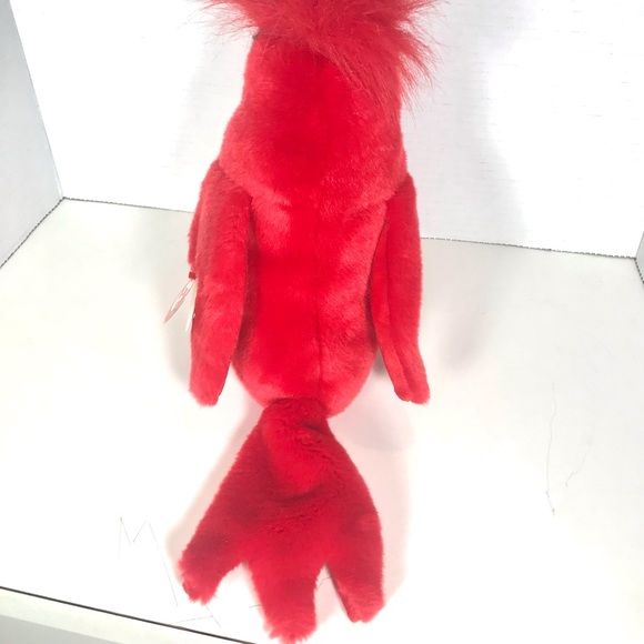 TY Beanie Baby Mac the Cardinal Plushy Preowned - Picture 5 of 7